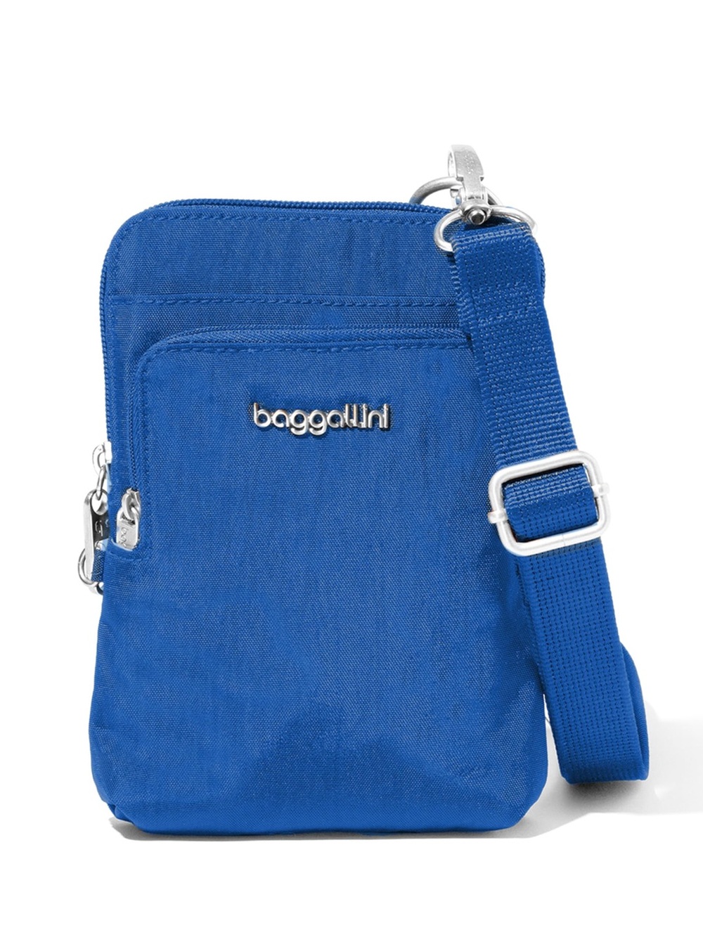 Baggallini Securtex Classic Anti Theft Activity Crossbody Bag Lapis Blue Travel
